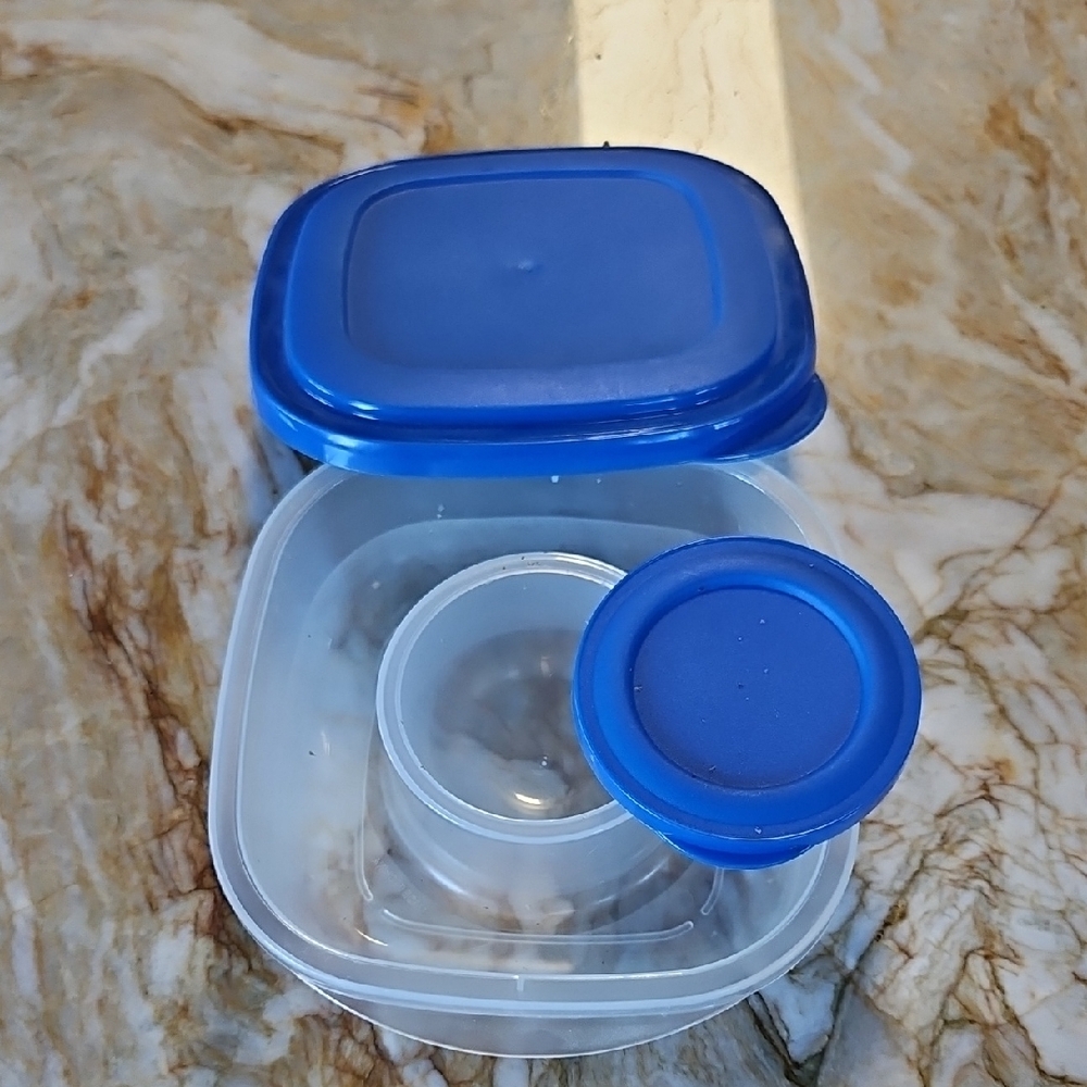 Blue Food Storage Container Set